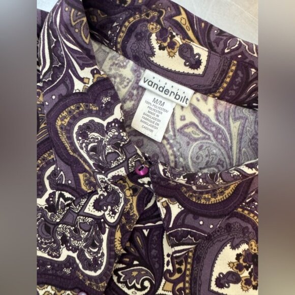 90s vintage Rich Paisley Patterned Shirt - Picture 8 of 11